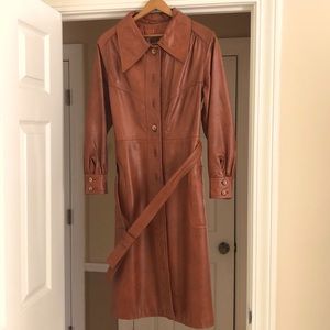 Vintage Leather Coat